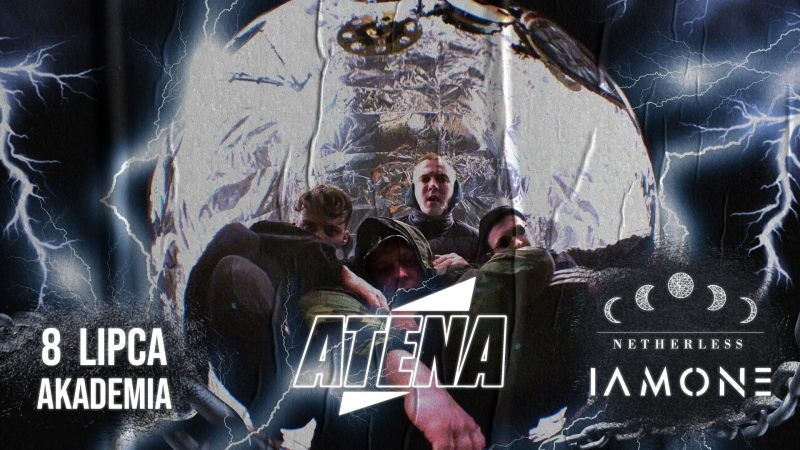 Koncert zespołów ATENA + IAMONE + NETHERLESS we Wrocławiu [SZCZEGÓŁY]
