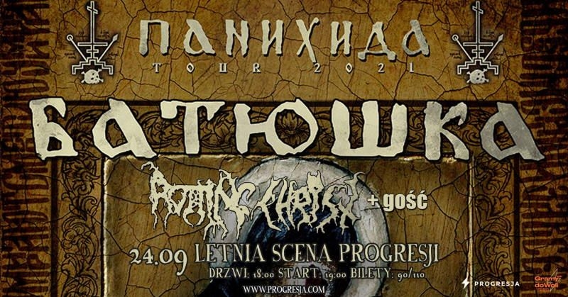 Batushka oraz Rotting Christ jesienią w Warszawie