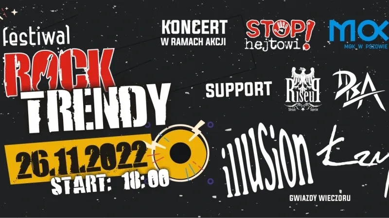 Festiwal Rock Trendy 2022 [SZCZEGÓŁY]