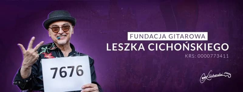 Zostań wolontariuszem! Fundacja Gitarowa Leszka Cichońskiego