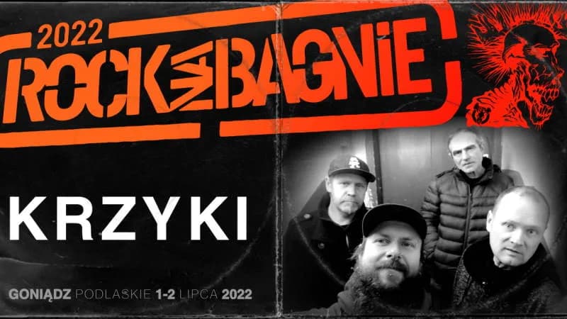 Krzyki wystąpią na Rock na Bagnie 2022
