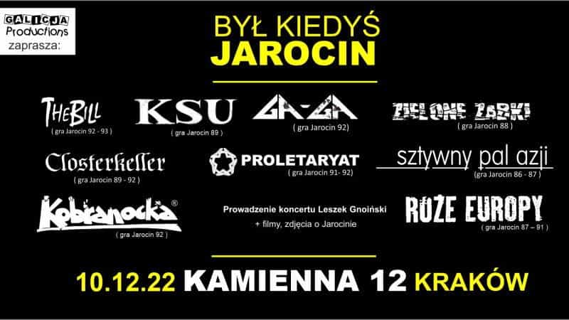 Koncert "Był Kiedyś Jarocin" - Kraków 2022