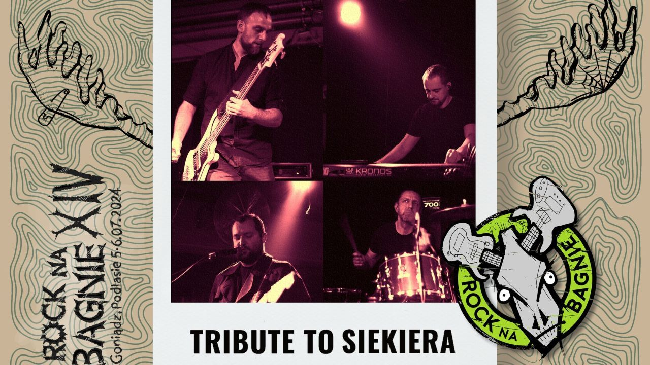 Tribute to Siekiera otwiera line-up Rock na Bagnie 2024
